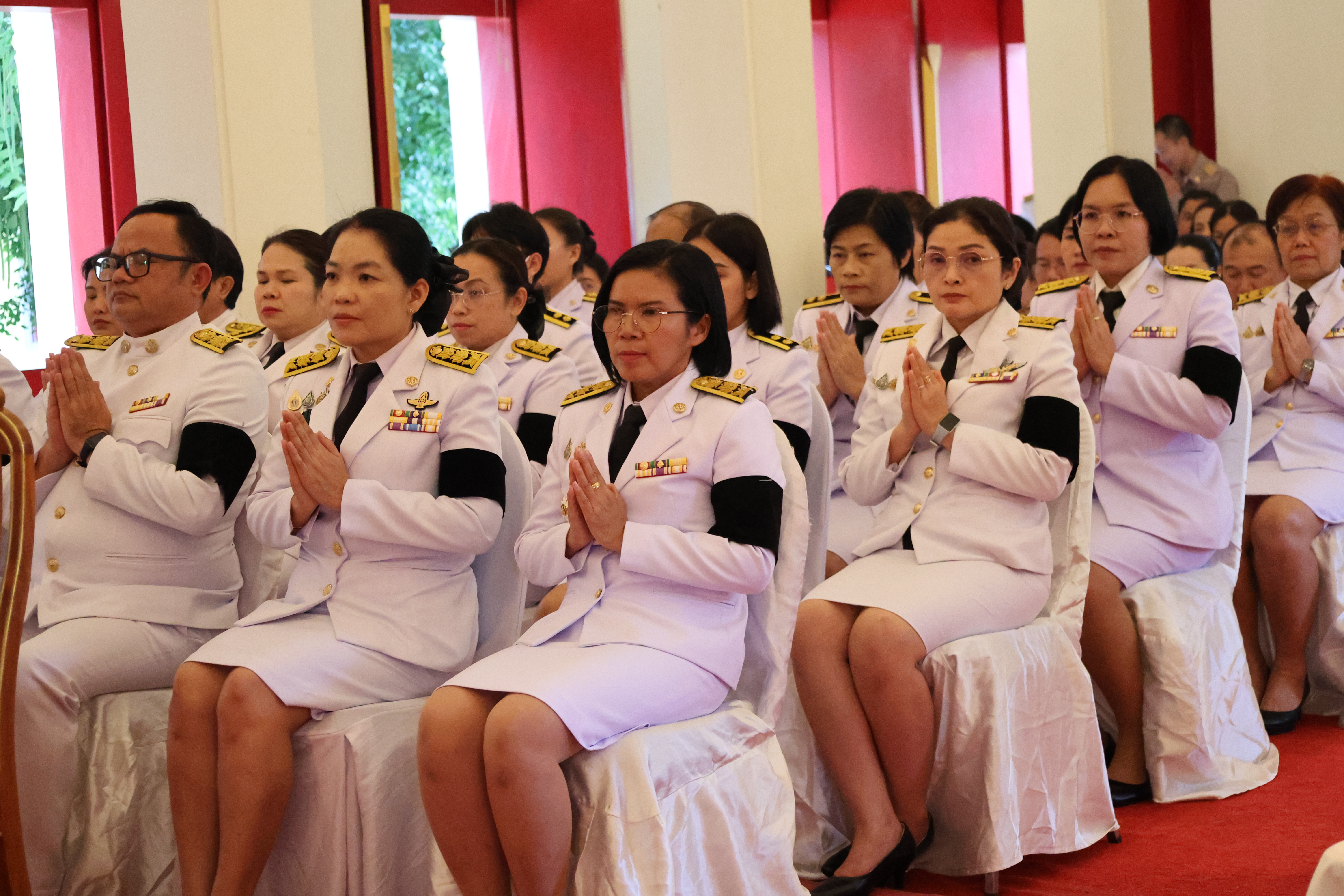 title - ส.ป.ก.ยโสธร ร่วมเป็นเจ้าภาพพิธีบำเพ็ญกุศล เพื่ออุทิศถวายพระราชกุศล  แด่สมเด็จพระนางเจ้าสิริกิติ์ พระบรมราชินีนาถ พระบรมราชชนนีพันปีหลวง